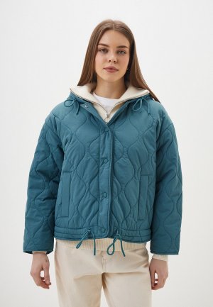 Куртка утепленная Mavi JACKET. Цвет: бирюзовый