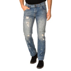 Мужские джинсовые брюки с эффектом поношенности и рваности 18WMDD07 Desigual