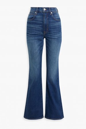 Расклешенные джинсы Charlotte с высокой посадкой Slvrlake, средний деним SLVRLAKE