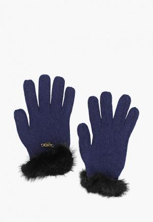 Перчатки Katomi. Цвет: синий