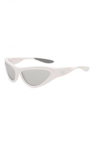 Солнцезащитные очки Dolce & Gabbana. Цвет: белый