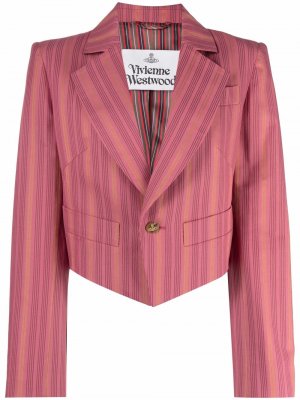 Укороченный блейзер Lou Spencer Vivienne Westwood. Цвет: розовый