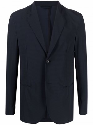 Однобортный пиджак Hydrogen. Цвет: синий