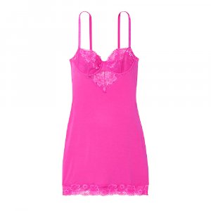 Комбинация Victoria's Secret Modal & Lace Mini, розовый Victoria's