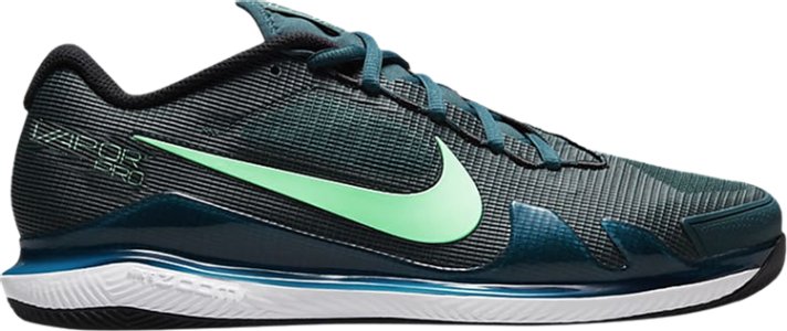 Бутсы Court Air Zoom Vapor Pro 'Dark Teal Green', бирюзовый Nike
