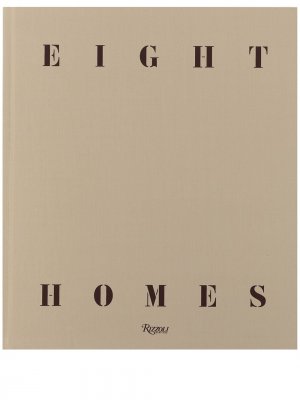 Eight Homes hardback book Rizzoli. Цвет: коричневый