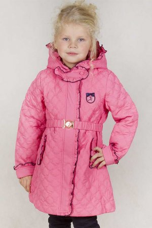 Пальто с поясом Comus L. Цвет: розовый