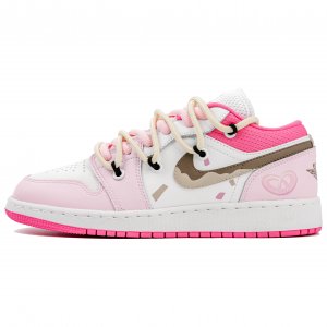 Женские кроссовки для скейтбординга Air 1, розовый Jordan