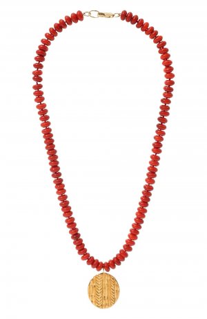 Колье Musya Copine jewelry. Цвет: красный