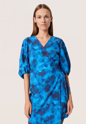 Летнее платье GIA , синее облако Малибу Soaked in Luxury