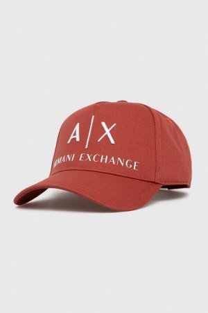 Хлопчатобумажная шапка , оранжевый Armani Exchange
