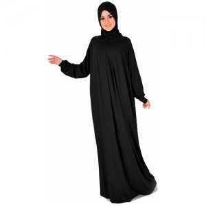 Платье , размер 42-52, черный Hayat. Цвет: черный/черная