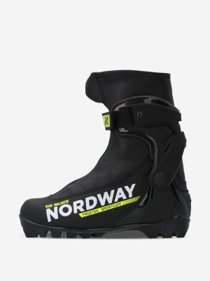 Ботинки для беговых лыж детские RS Skate NNN, Черный Nordway. Цвет: черный