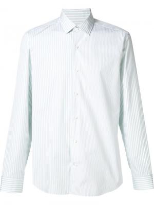 Полосатая рубашка Marc Jacobs. Цвет: зелёный