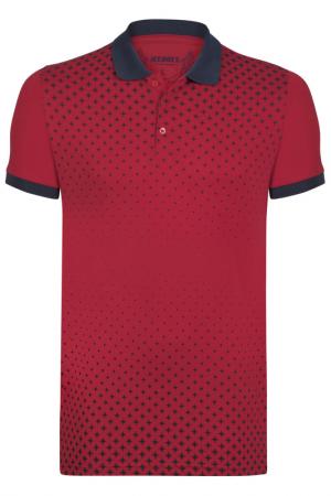 Polo t-shirt IceBoys. Цвет: red