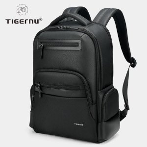 Мужской рюкзак , сумка для ноутбука 15,6 дюйма, водонепроницаемая школьная колледжа, дорожная сумка, деловые сумки серии Connect Tigernu