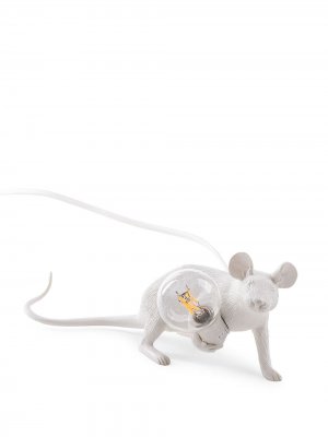 Лампа Lying Mouse Seletti. Цвет: белый
