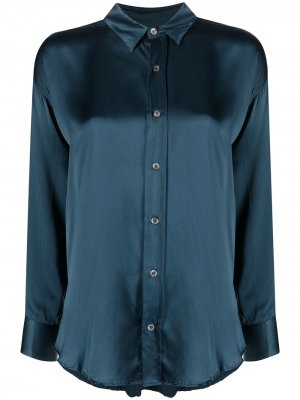 Рубашка с длинными рукавами Katharine Hamnett London. Цвет: синий
