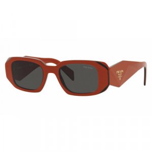 Солнцезащитные очки PR 17WS 12N5S0, коралловый Prada. Цвет: коралловый