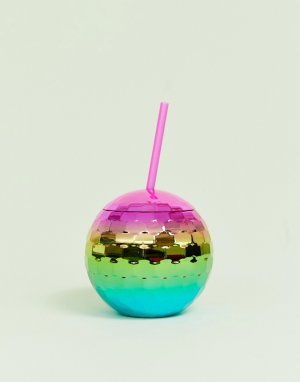 Разноцветная кружка в виде диско-шара -Мульти Koopmans