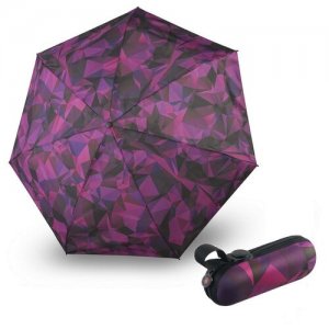 Зонт механический X1 6010 2THINK MAGENTA 9560108486 Knirps. Цвет: розовый/черный