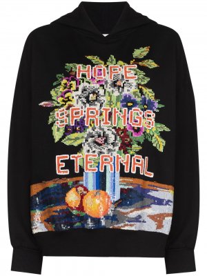 Худи Hope Spring Eternal с пайетками Ashish. Цвет: черный