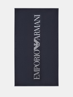 Полотенца Emporio Armani. Цвет: темно-синий