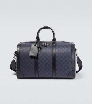 Маленькая холщовая спортивная сумка ophidia gg , серый Gucci
