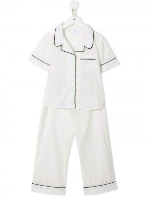Пижама с короткими рукавами Morgan Lane Mini. Цвет: белый