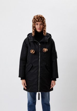 Куртка утепленная Max&Co DIURNO. Цвет: черный