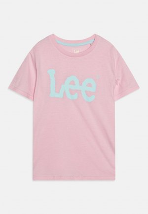 Футболка с принтом Wobbly Graphic Regular Tee , цвет pink lady Lee