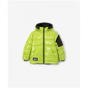 Куртка , размер 158, зеленый Gulliver. Цвет: зеленый