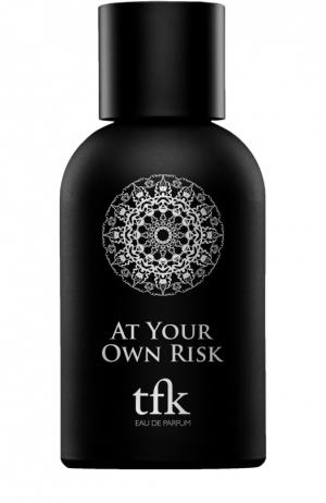 Парфюмерная вода спрей At Your Own Risk TFK The Fragrance Kitchen. Цвет: бесцветный