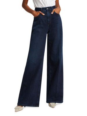 Широкие джинсы с высокой посадкой Deven Ag Jeans, синий Jeans