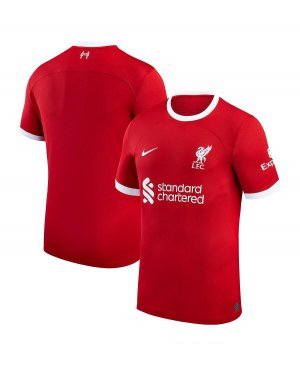 Мужская красная домашняя футболка Liverpool 2023/24, реплика Nike