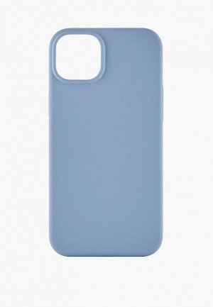 Чехол для iPhone uBear 15 Plus  Touch Mag Case, MagSafe совместимый, софт-тач. Цвет: голубой