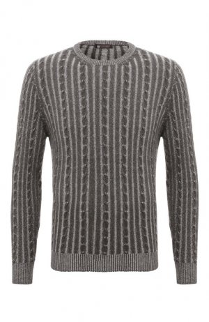 Кашемировый свитер Colombo. Цвет: хаки