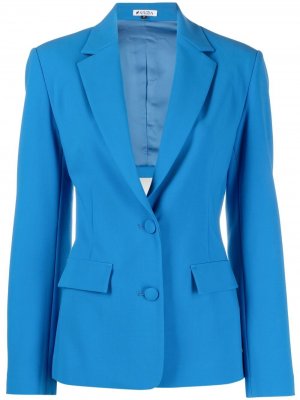 Пиджак с открытой спиной Krizia. Цвет: синий