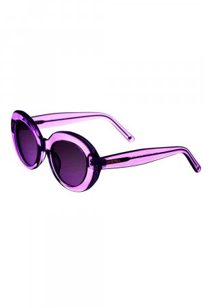 Солнцезащитные очки Margot ручной работы в Италии , фиолетовый Bertha