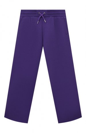 Хлопковые брюки Givenchy. Цвет: фиолетовый