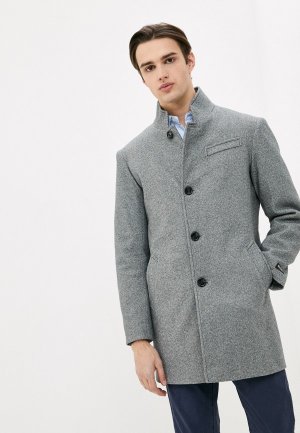 Пальто Misteks design. Цвет: серый