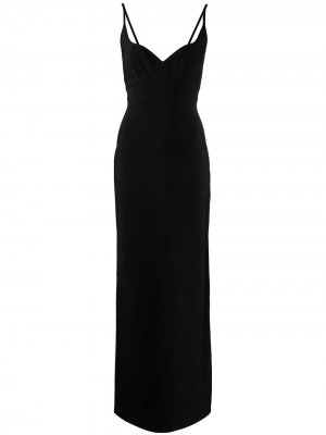 Вечернее платье с вырезом в форме сердца Herve L. Leroux. Цвет: черный