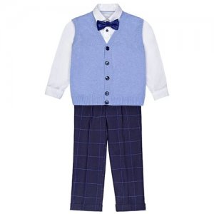 Комплект одежды , размер 12 мес (80см), синий Baby A.. Цвет: синий