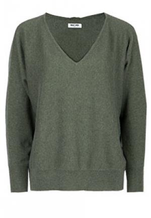 Пуловер MAX&MOI. Цвет: зеленый