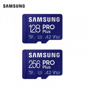 Карты памяти PRO Plus 160 МБ/с, чтение, 120 скорость записи, класс 10/U3, 4K UHD Samsung
