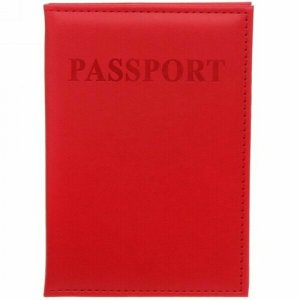 Обложка для паспорта , красный Восток. Цвет: красный