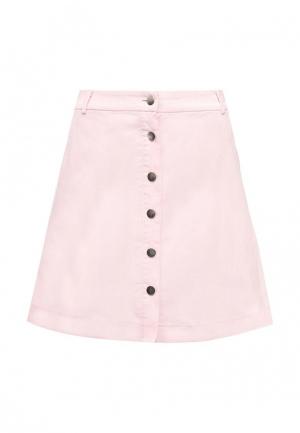 Юбка T-Skirt. Цвет: розовый