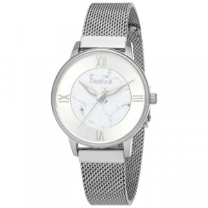 Наручные часы Freelook Lumiere, белый, серебряный. Цвет: серебристый/белый