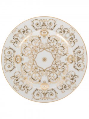 Тарелка Medusa Gala Versace. Цвет: белый