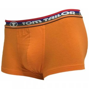 Трусы боксеры , средняя посадка, размер 50, оранжевый Tom Tailor. Цвет: оранжевый
